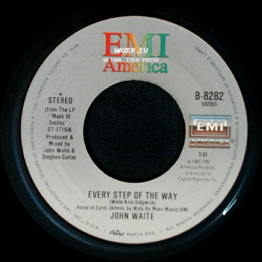 John Waite - Every Step Of The Way / No Brakes side A