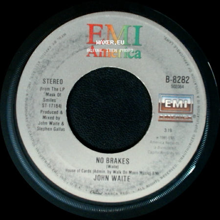 John Waite - Every Step Of The Way / No Brakes side B