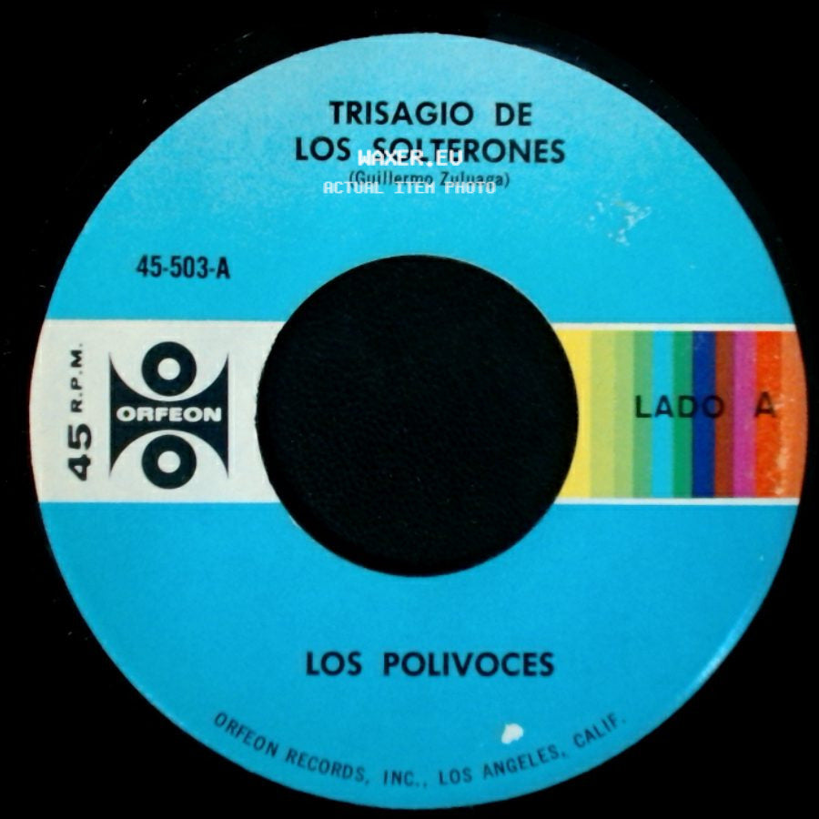Los Polivoices - Trisagio De Los Solterones / Trisagio De Las Casadas side A