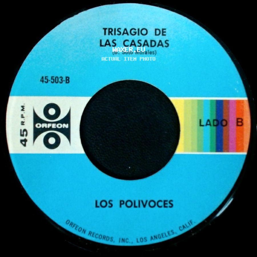 Los Polivoices - Trisagio De Los Solterones / Trisagio De Las Casadas side B
