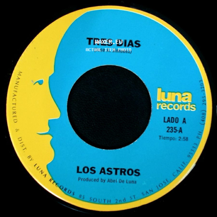 Los Astros - Tres Dias / Yo Soy Tu Querer side A