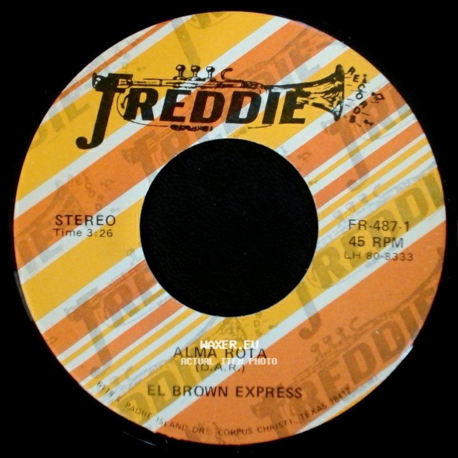 El Brown Express - Alma Rota / No Te Puedo Olvidar side A