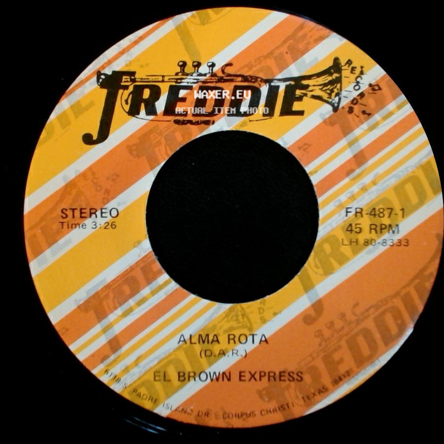 El Brown Express - Alma Rota / No Te Puedo Olvidar side A