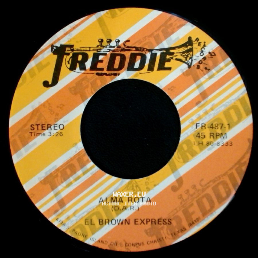 El Brown Express - Alma Rota / No Te Puedo Olvidar side A