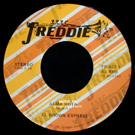 El Brown Express - Alma Rota (D.A.R.) / No Te Puedo Olvidar side A