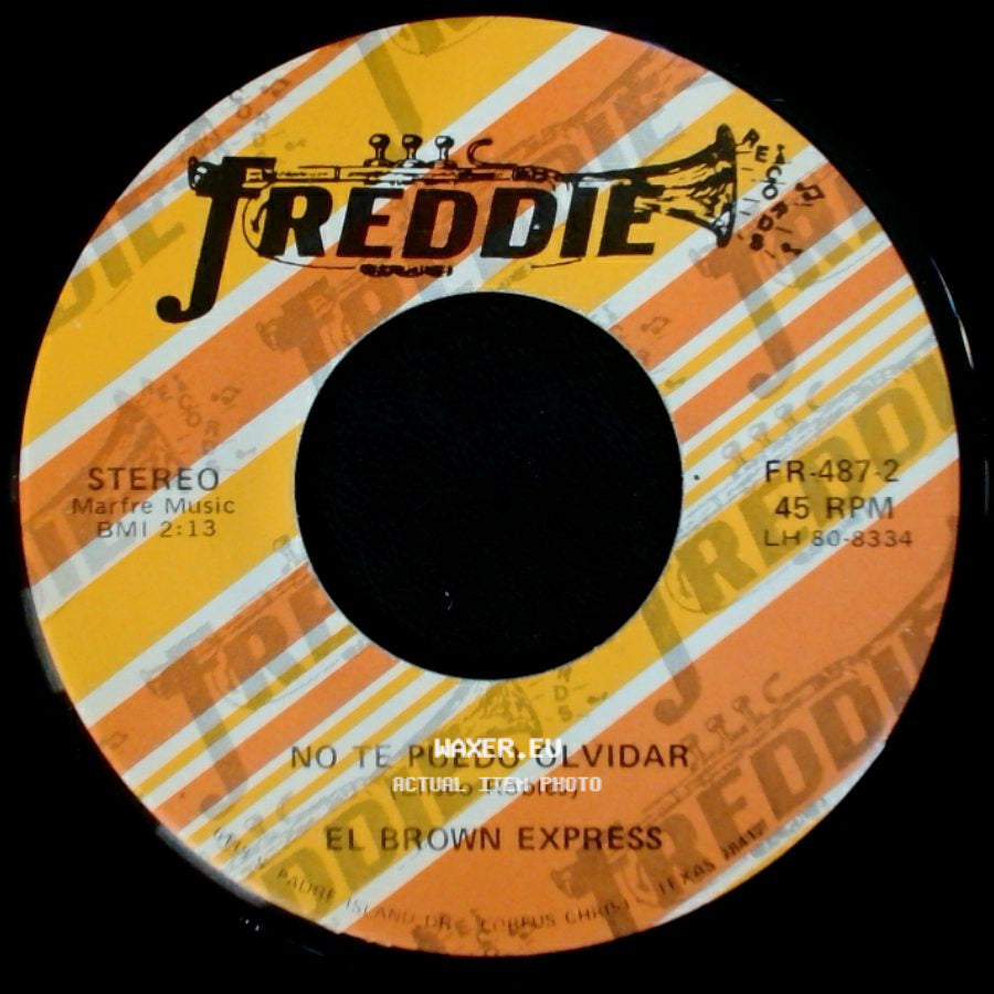 El Brown Express - Alma Rota (D.A.R.) / No Te Puedo Olvidar side B
