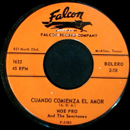 Noe Pro And The Semitones - Cuando Comienza El Amor / Sin Verte side A