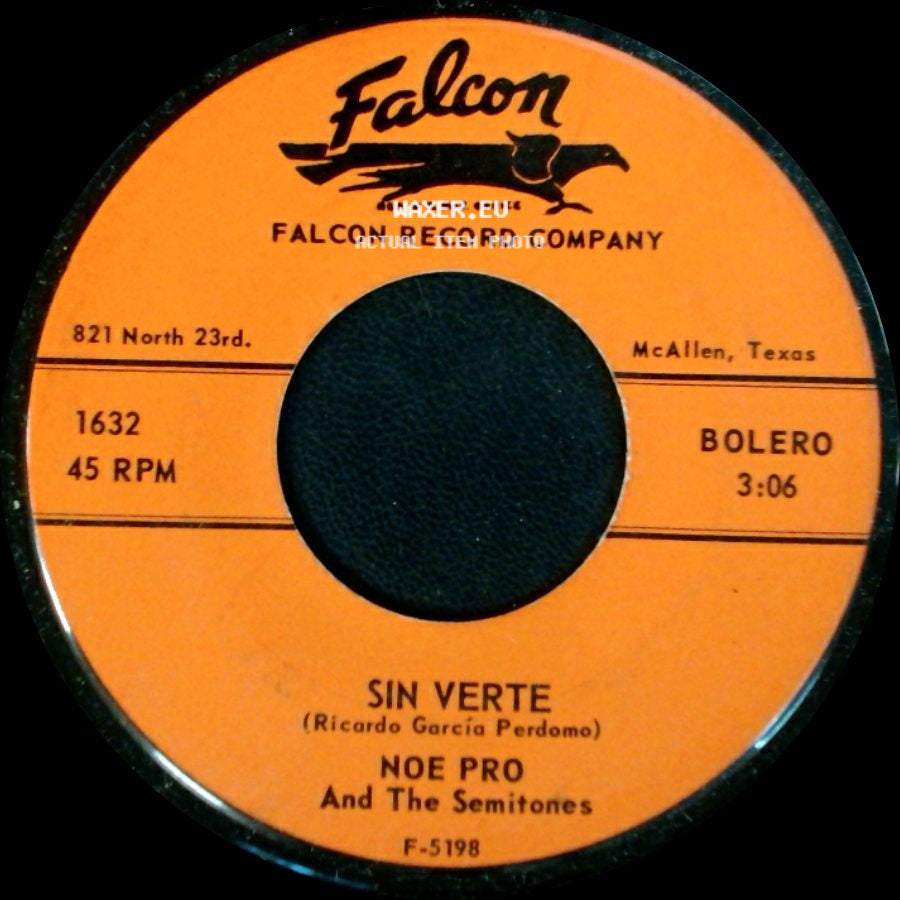 Noe Pro And The Semitones - Cuando Comienza El Amor / Sin Verte side B