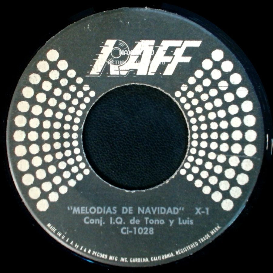 Conj. I.Q. De Tono Y Luis - El Barquito / Melodias De Navidad side B