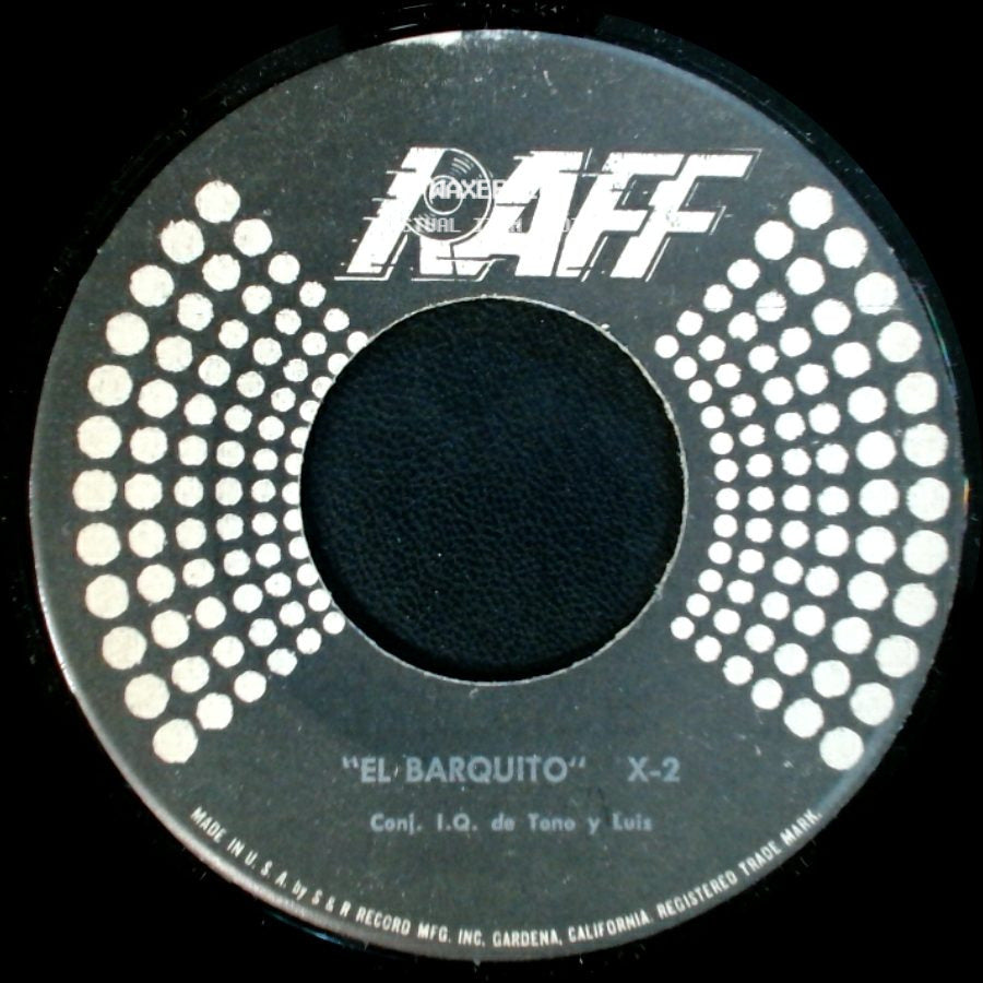 Conj. I.Q. De Tono Y Luis - "El Barquito" / Melodias De Navidad side A