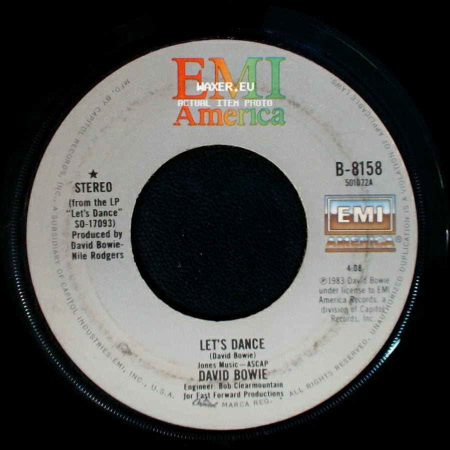 David Bowie - Cat People (Putting Out Fire) / Let's Dance side B