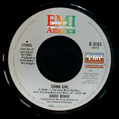 David Bowie - Shake It / China Girl side B