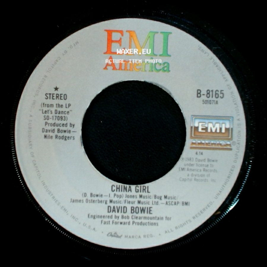 David Bowie - China Girl / Shake It side A