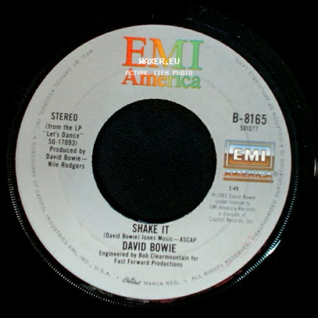 David Bowie - China Girl / Shake It side B