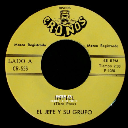 El Jefe Y Su Grupo - Infiel / A La Luz De Una Vela side A