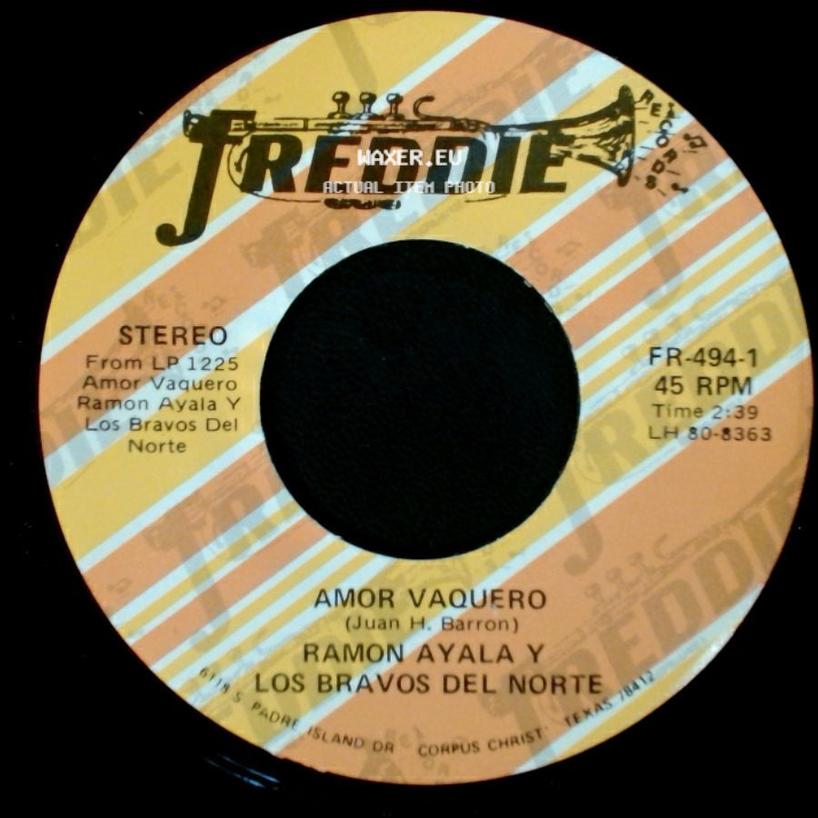 Ramon Ayala Y Los Bravos Del Norte - Dos Monedas / Amor Vaquero side B