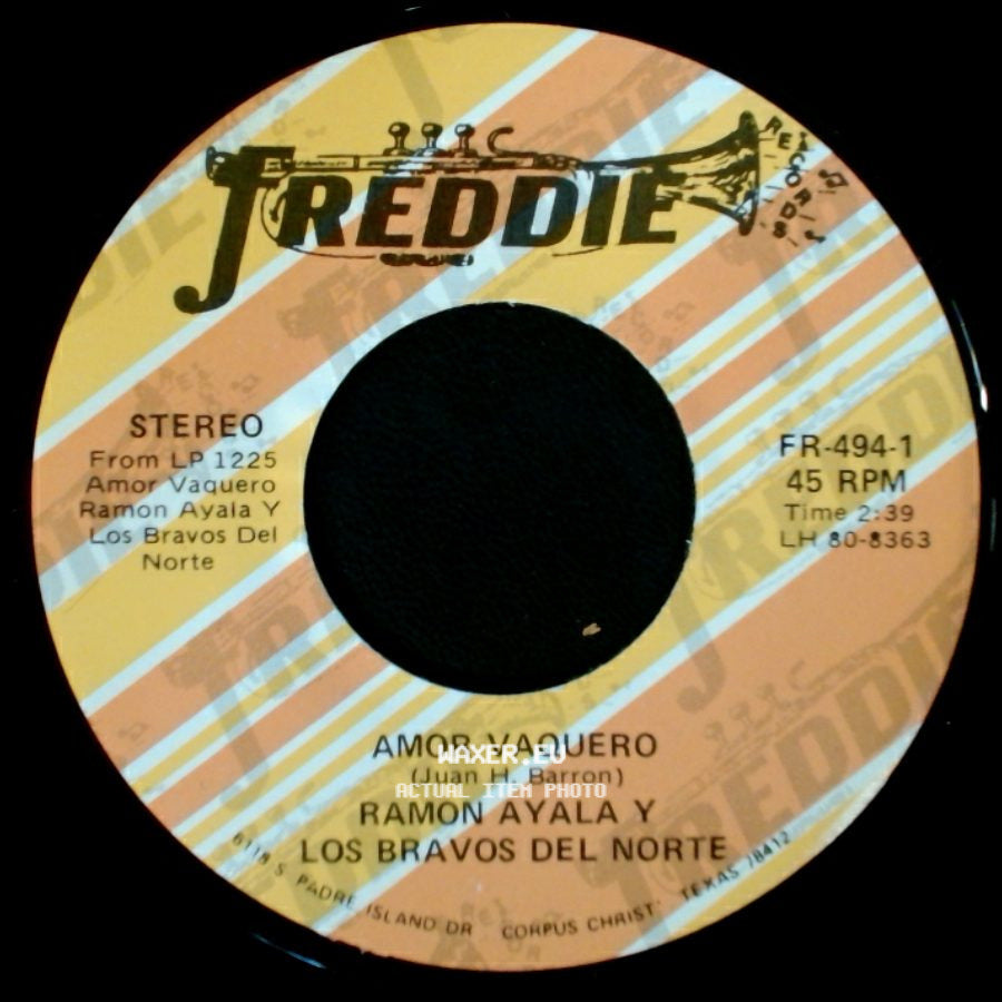 Ramon Ayala Y Los Bravos Del Norte - Dos Monedas / Amor Vaquero side B