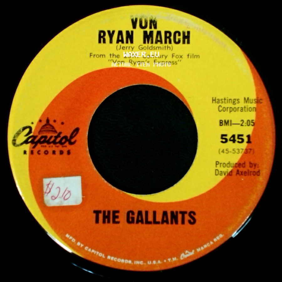 The Gallants - The Searcher / Von Ryan March side B