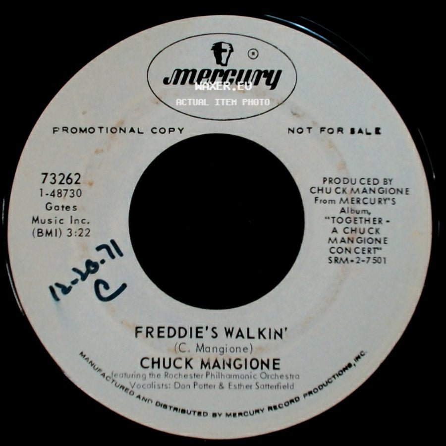 Chuck Mangione - Look To The Children / Freddie's Walkin' side B