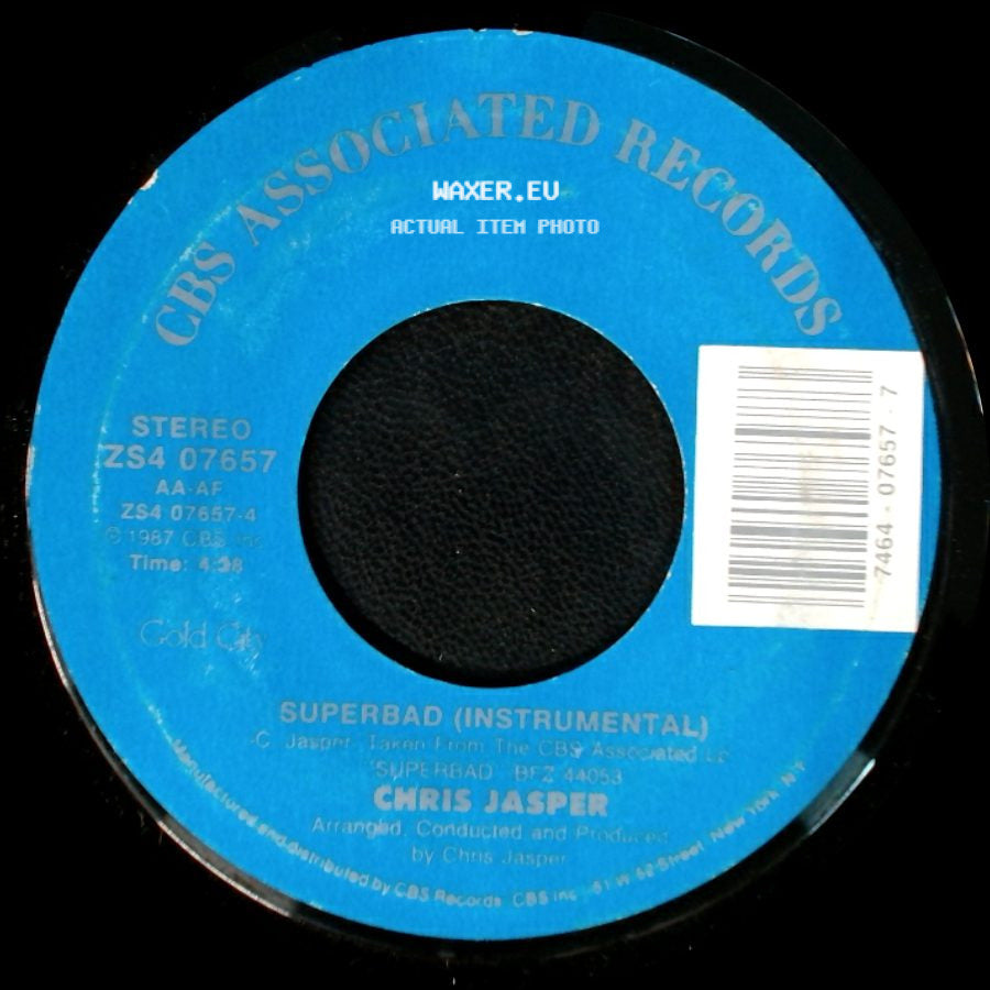 Chris Jasper - Superbad / Superbad (Instrumental) side B