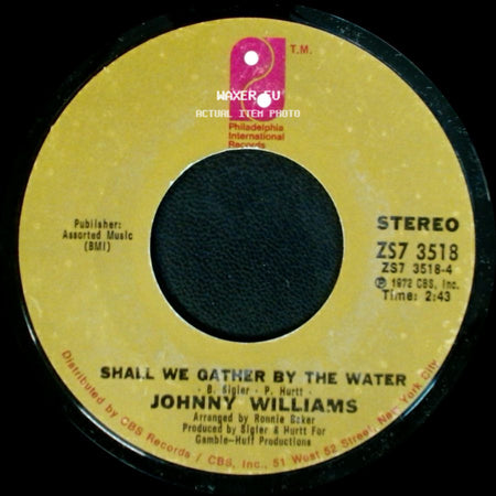 Johnny Williams - Shall We Gather By The Water / Slow Motion (Part 1) side A