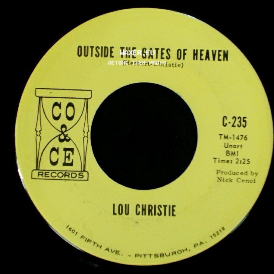 Lou Christie - Outside The Gates Of Heaven / All That Glitters Isn't Gold side A