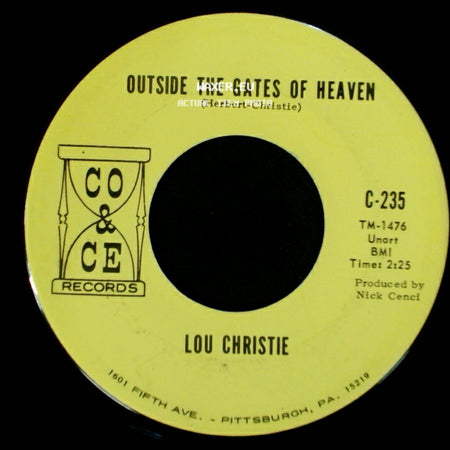 Lou Christie - Outside The Gates Of Heaven / All That Glitters Isn't Gold side A