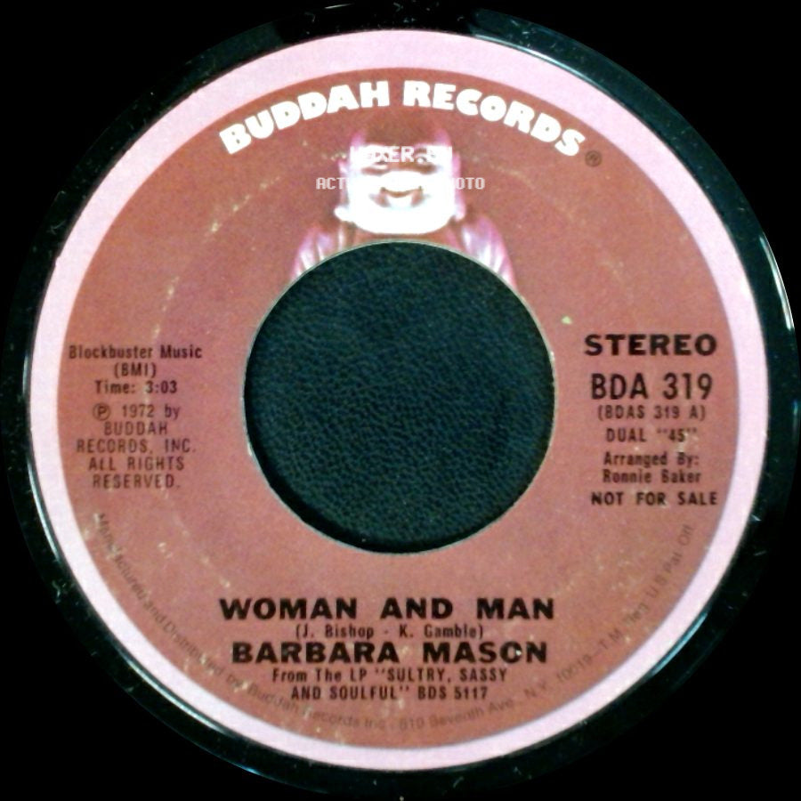 Barbara Mason - Woman And Man / Woman And Man side A