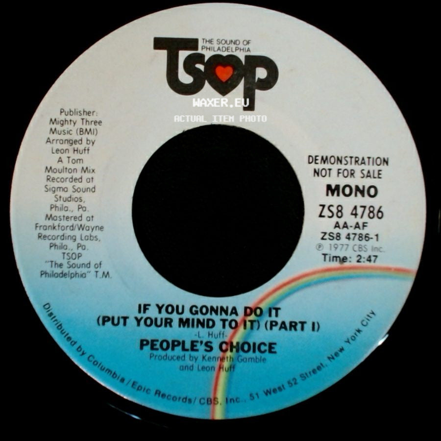 People's Choice - If You Gonna Do It (Put Your Mind To It) (Part I) / If You Gonna Do It (Put Your Mind To It) (Part I) side A