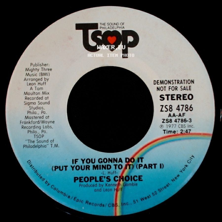 People's Choice - If You Gonna Do It (Put Your Mind To It) (Part I) / If You Gonna Do It (Put Your Mind To It) (Part I) side B