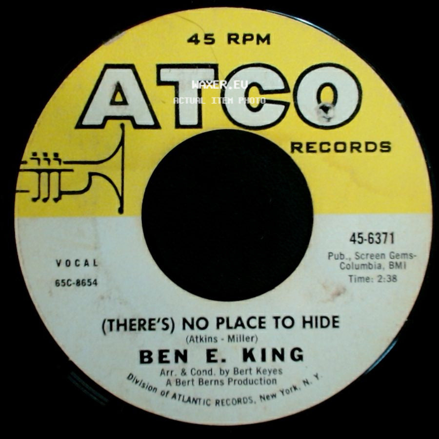 Ben E. King - (There's) No Place To Hide / Cry No More side A