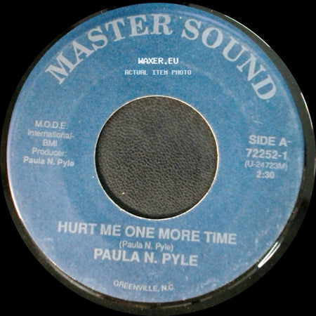 Paula N. Pyle - Hurt Me One More Time / Deep Inside My Mind side A