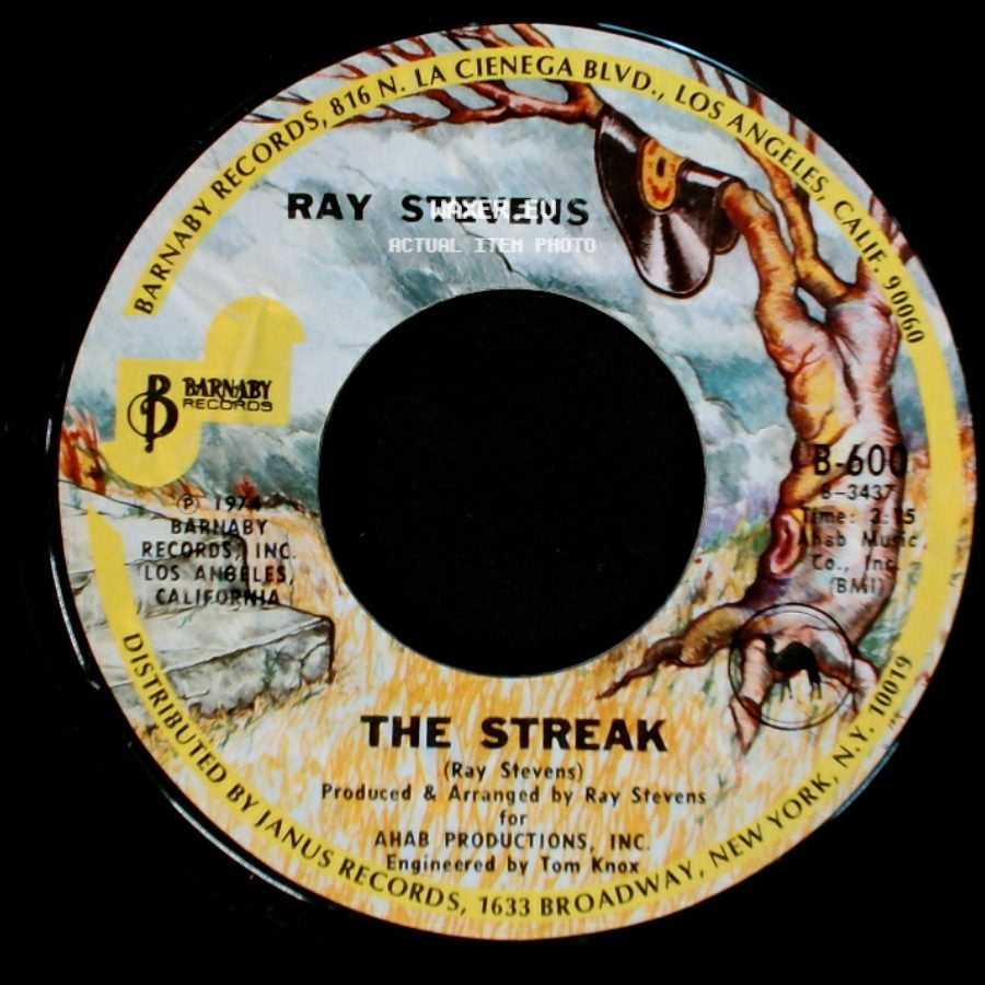 Ray Stevens - The Streak / You've Got The Music Inside side A