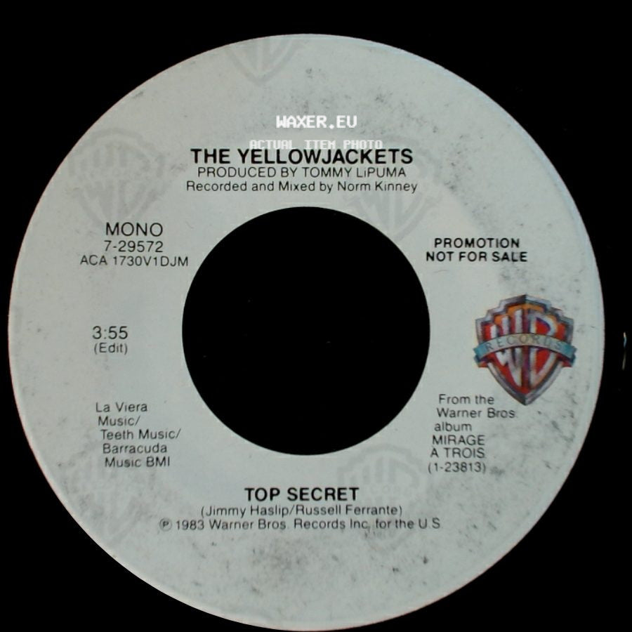 The Yellowjackets - Top Secret / Top Secret side A