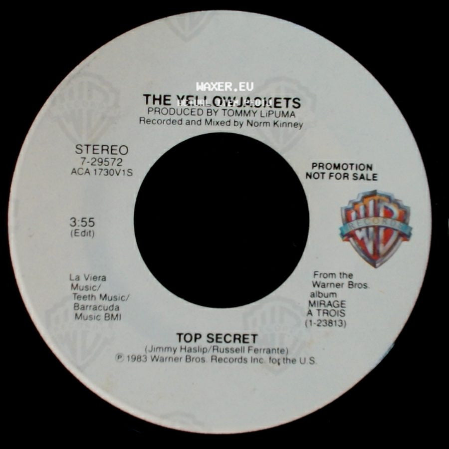 The Yellowjackets - Top Secret / Top Secret side B