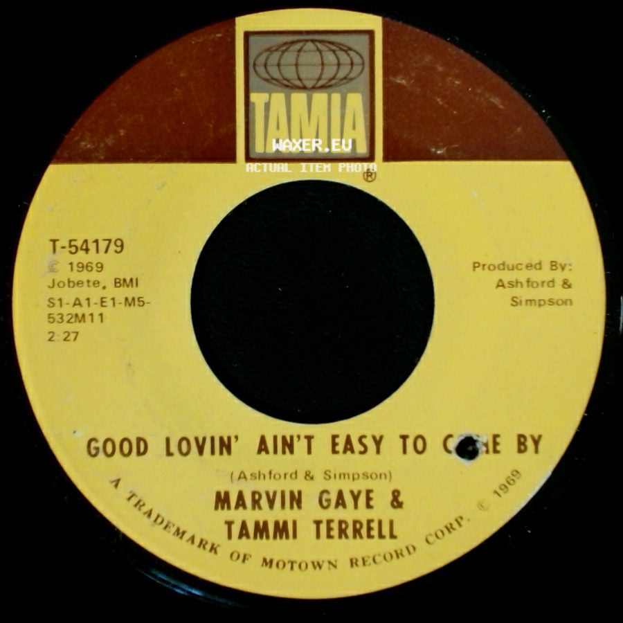 Marvin Gaye & Tammi Terrell - Good Lovin' Ain't Easy To Come By / Satisfied Feelin' side A