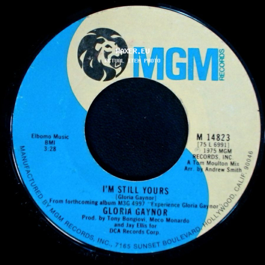 Gloria Gaynor - I'm Still Yours / [If You Want It] Do It Yourself side A