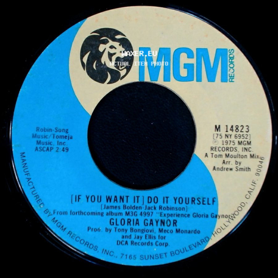 Gloria Gaynor - I'm Still Yours / [If You Want It] Do It Yourself side B