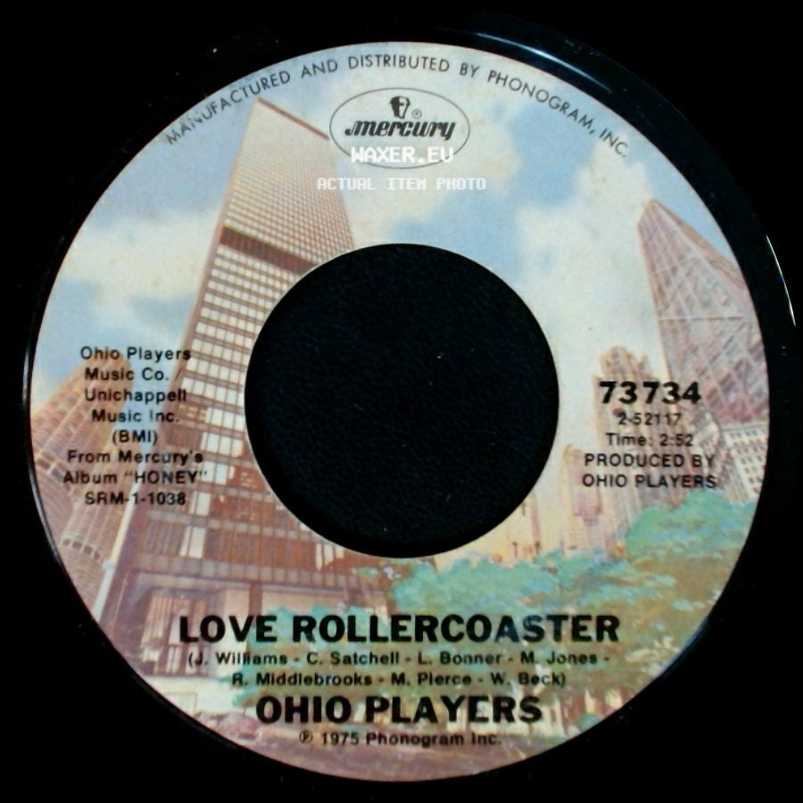 Ohio Players - Love Rollercoaster / It's All Over side A