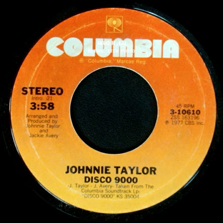 Johnnie Taylor - Disco 9000 / Right Now side A