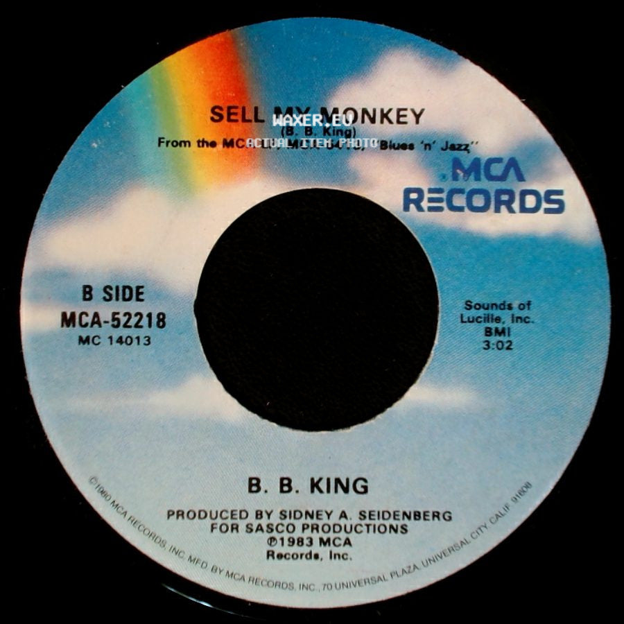 B. B. King - Inflation Blues / Sell My Monkey side B