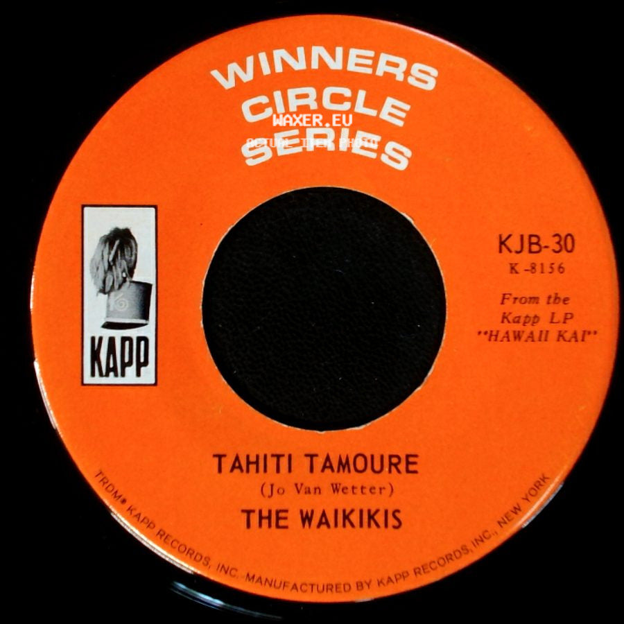 The Waikikis - Hawaii Tattoo / Tahiti Tamoure side B