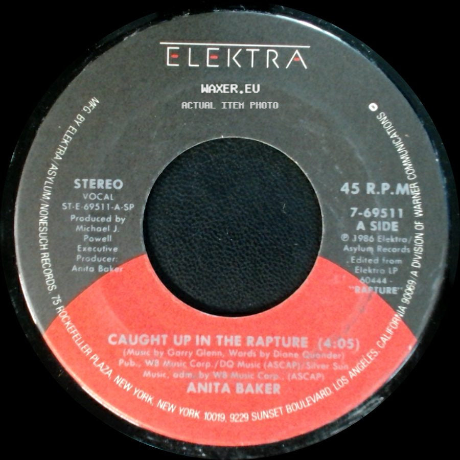 Anita Baker - Caught Up In The Rapture / Mystery (4:56) side A