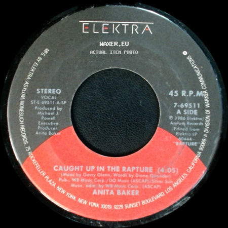 Anita Baker - Caught Up In The Rapture / Mystery (4:56) side A