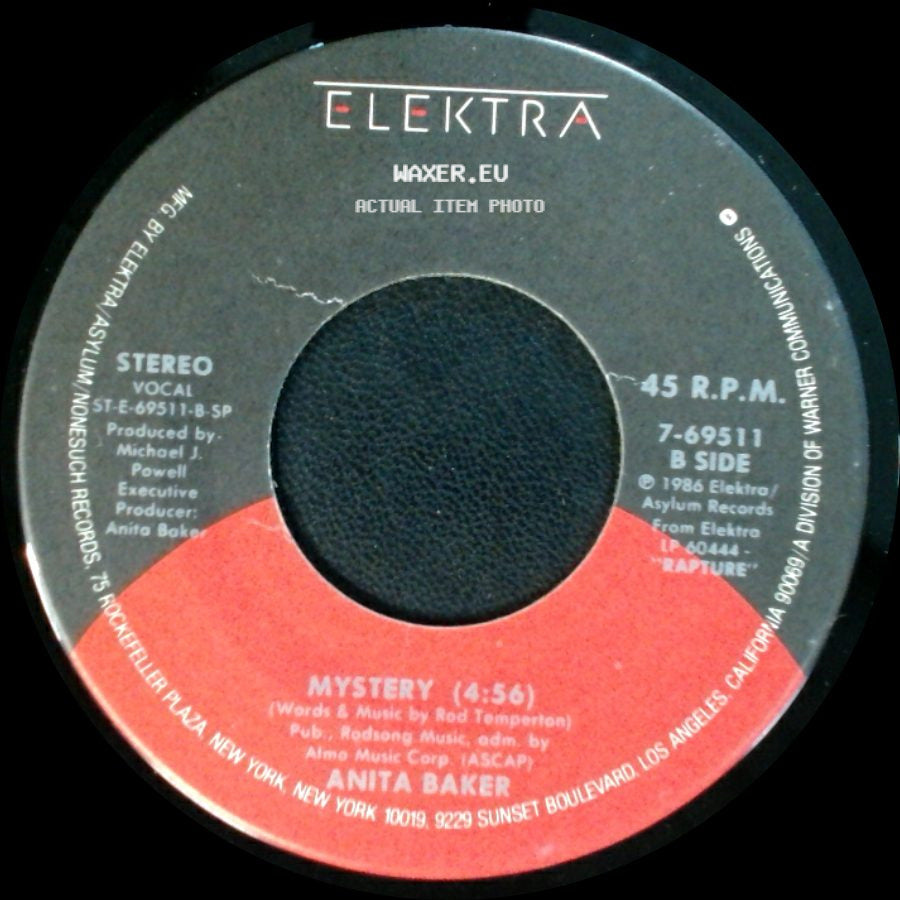 Anita Baker - Caught Up In The Rapture / Mystery (4:56) side B