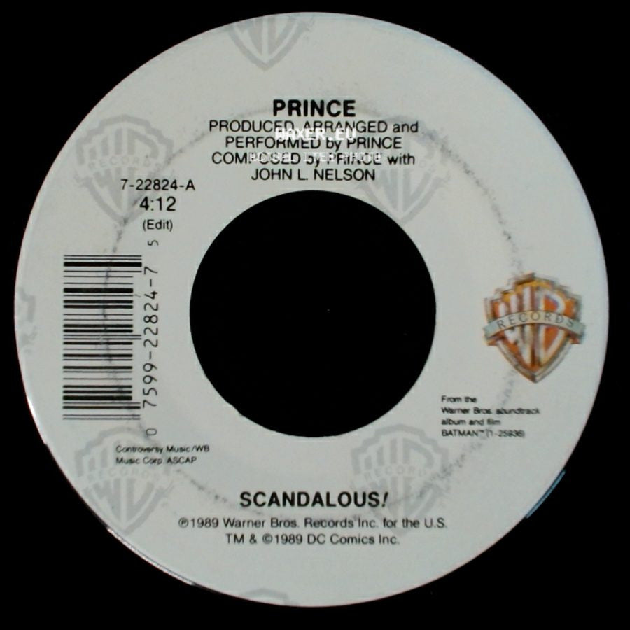 Prince - Scandalous! / When 2 R In Love side A