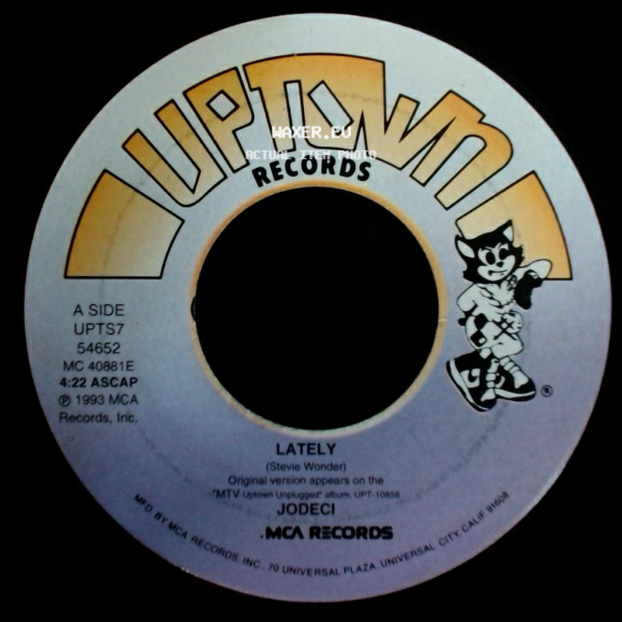 Jodeci - Lately / Lately (Album Version) side A