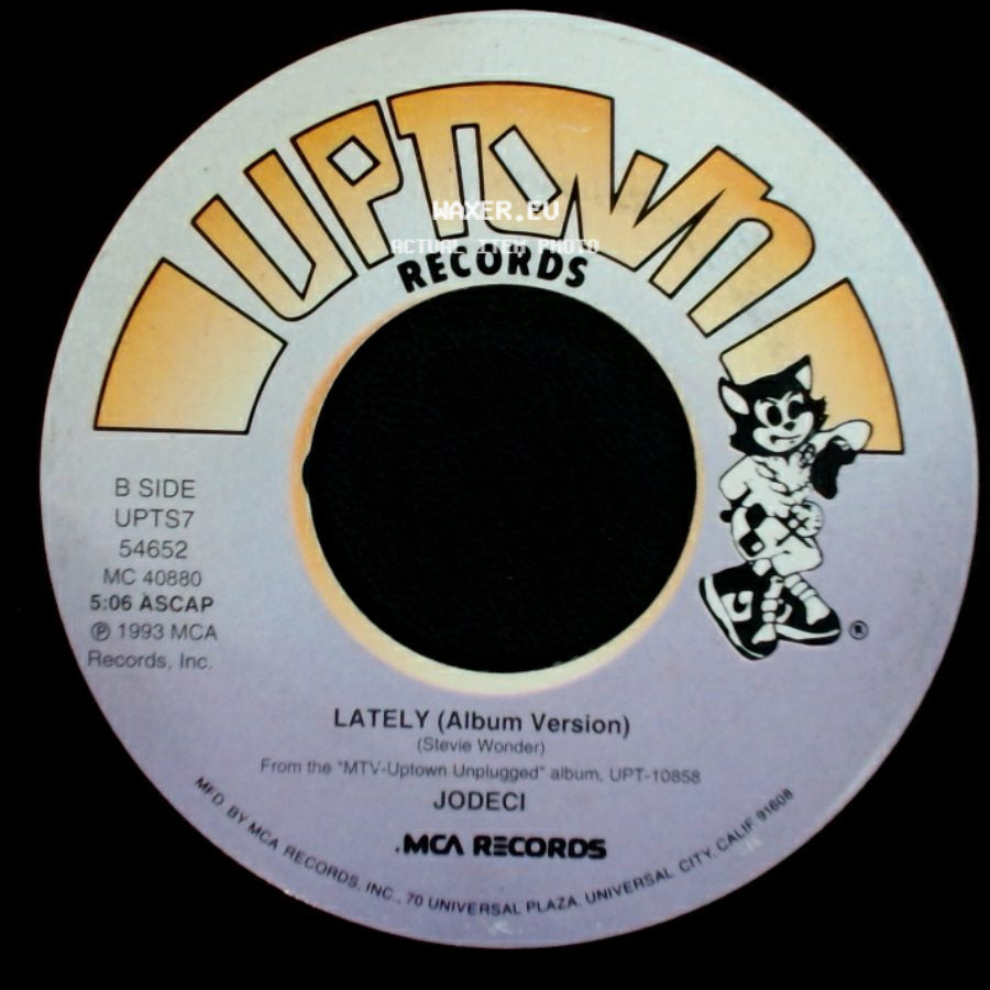 Jodeci - Lately / Lately (Album Version) side B