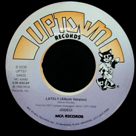 Jodeci - Lately / Lately (Album Version) side B