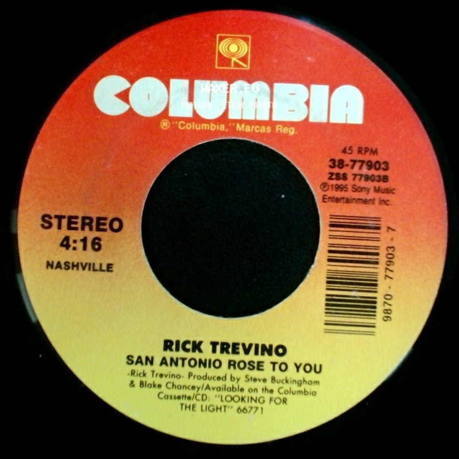 Rick Trevino - Bobbie Ann Mason / San Antonio Rose To You side B